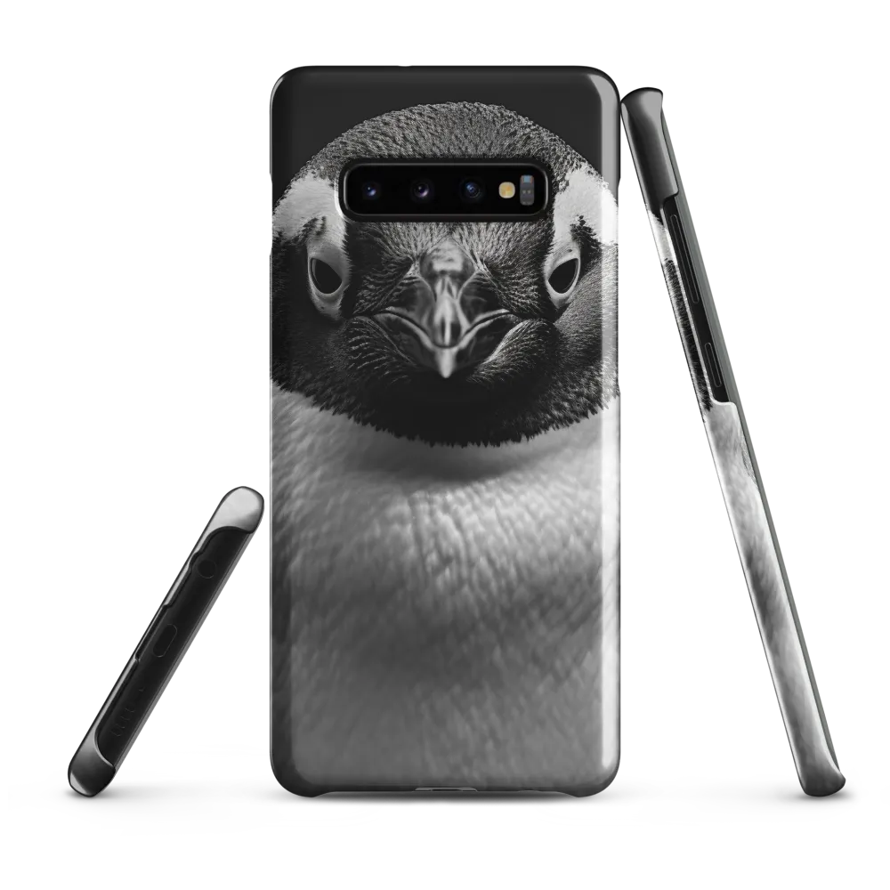 Majestic Penguin Portrait | Phone Case |  S10 Plus | Snap Case | Glossy