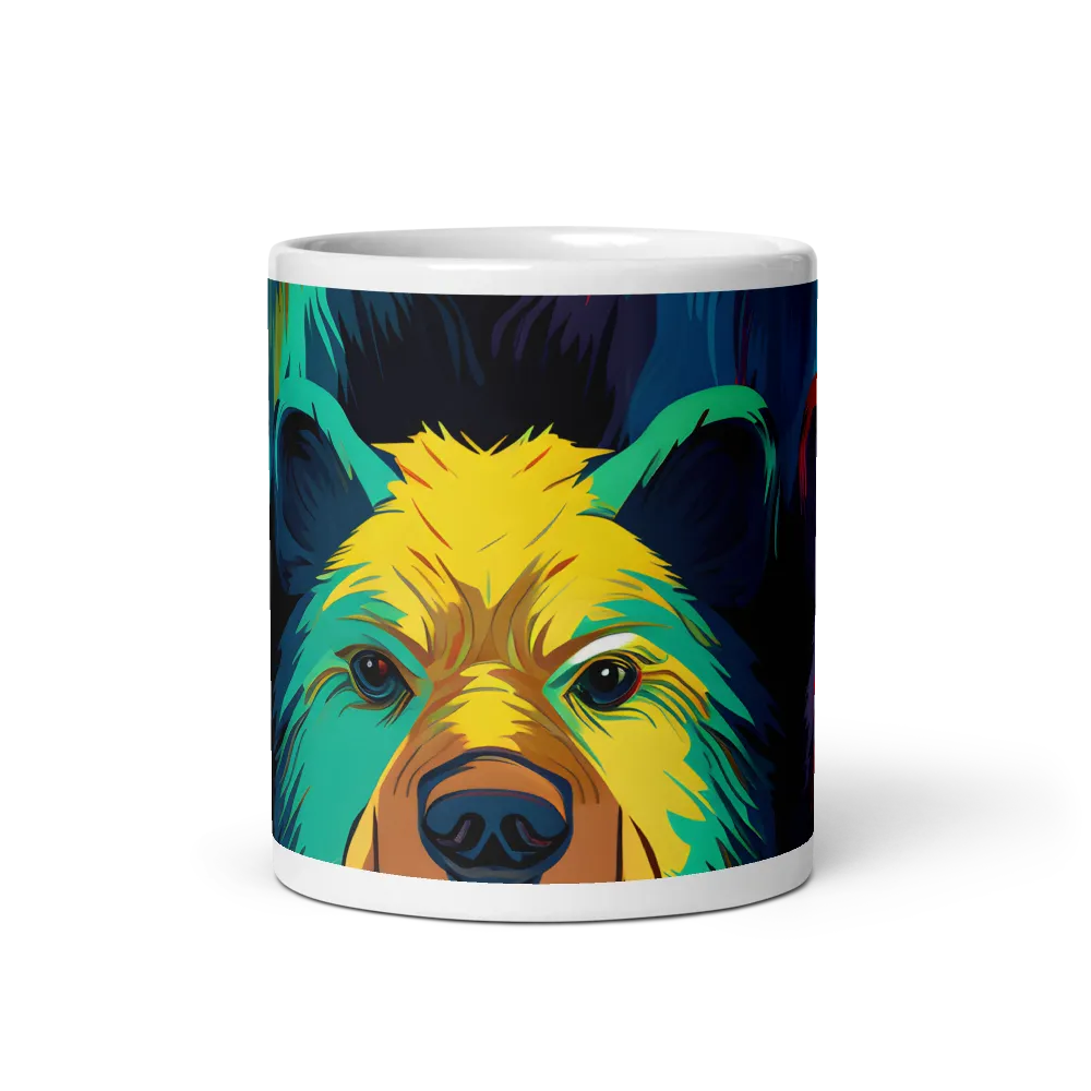 The Colorful Essence of Bears | Mug with White inside | 11 oz