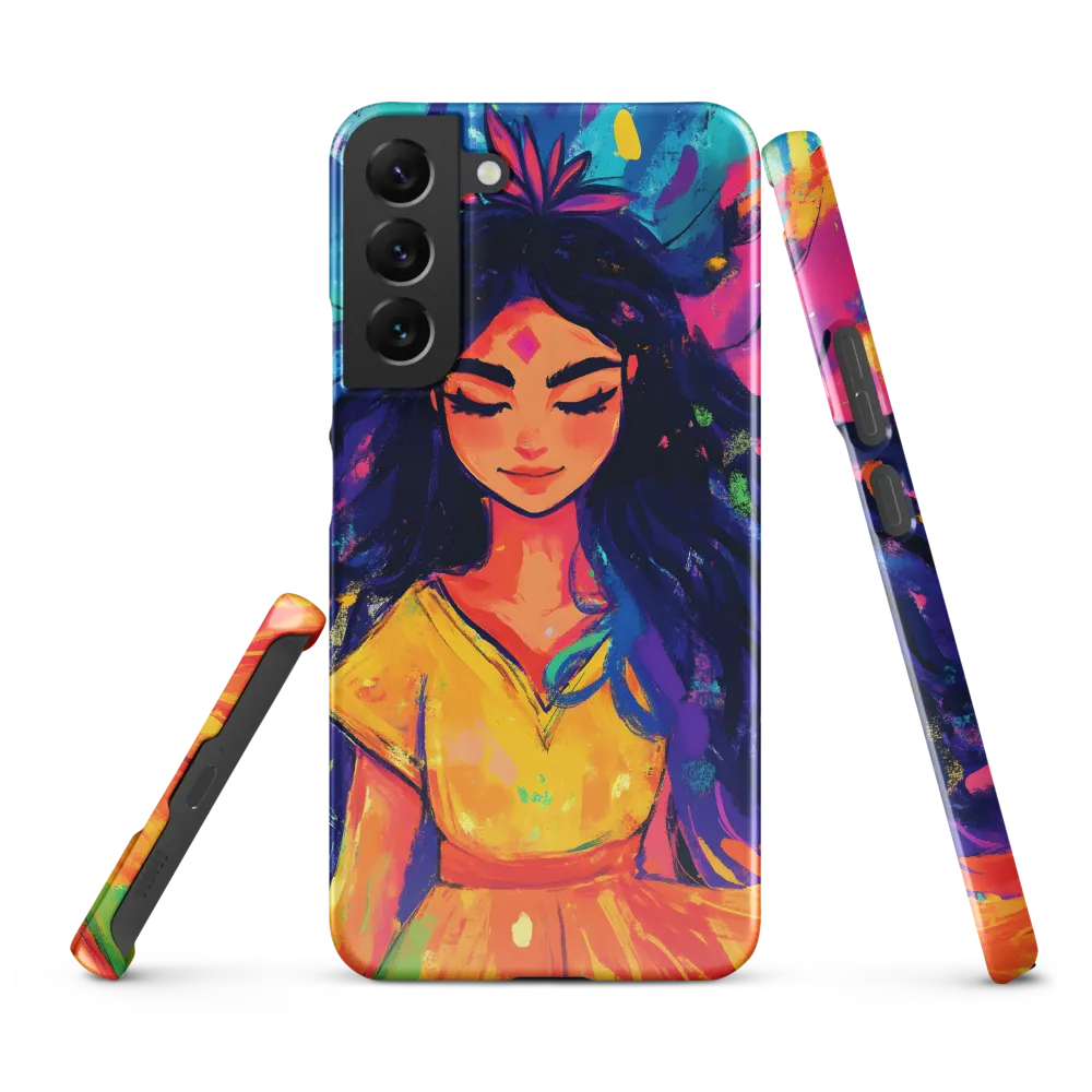 Serenity in Color | Phone Case |  S22 Plus | Snap Case | Glossy