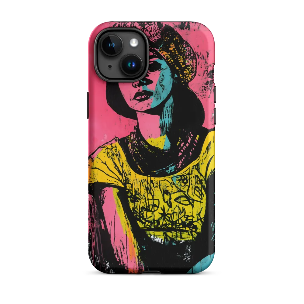 Urban Elegance: A Graffiti Portrait