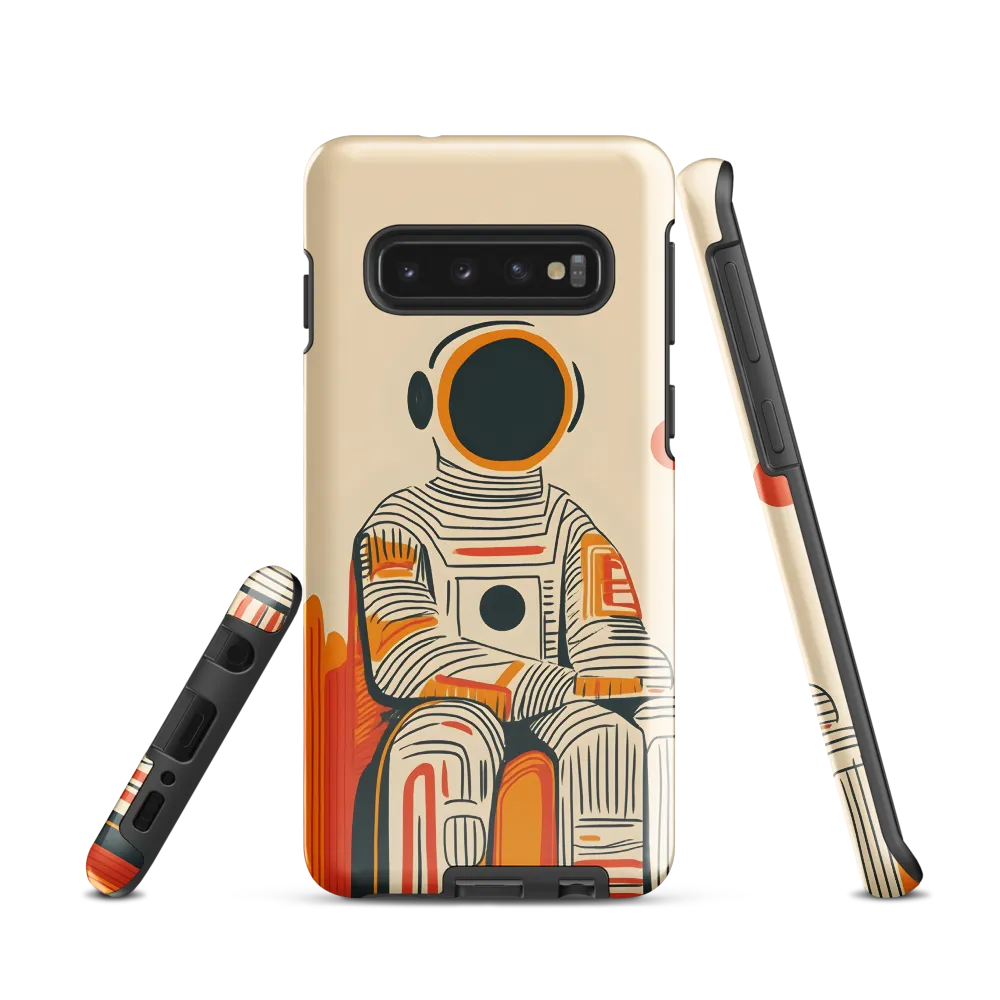 Contemplation of the Stars | Phone Case |  S10 | Tough Case | Glossy