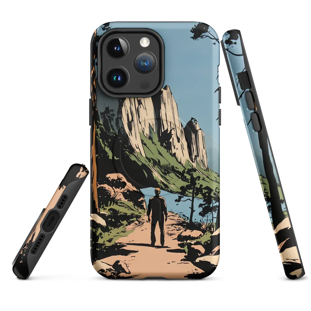 Path of Contemplation | Phone Case |  14 Pro Max | MagSafe® Tough Case | Matte