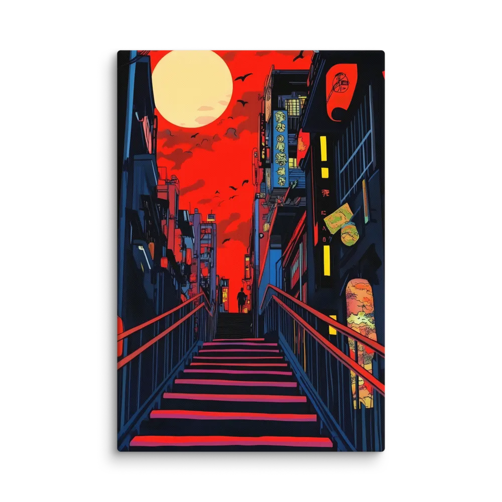 Stairway to the Unknown | Canvas | 32″×48″