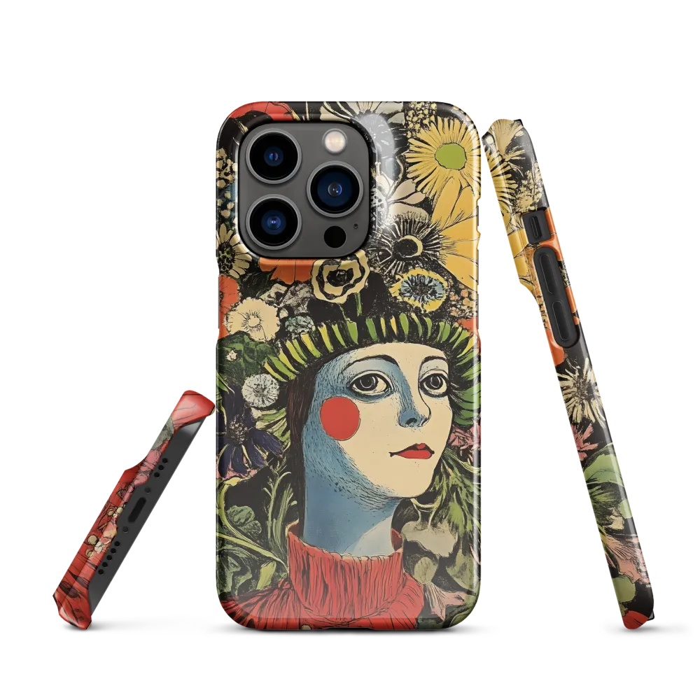 Floral Whimsy: A Portrait of Nature's Embrace