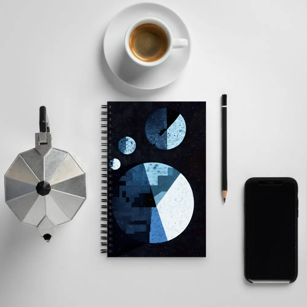 Celestial Geometry | Spiral Notebook