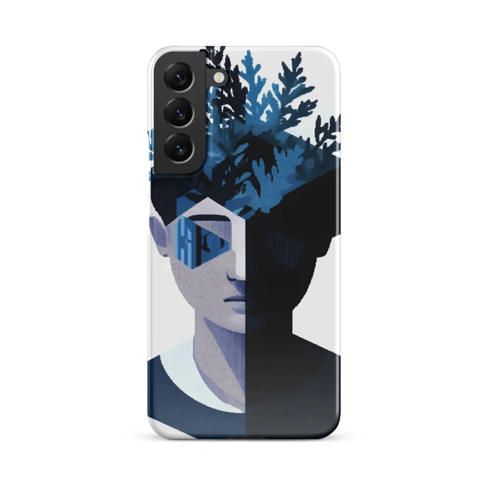 Nature's Reflection in a Surreal Portrait
