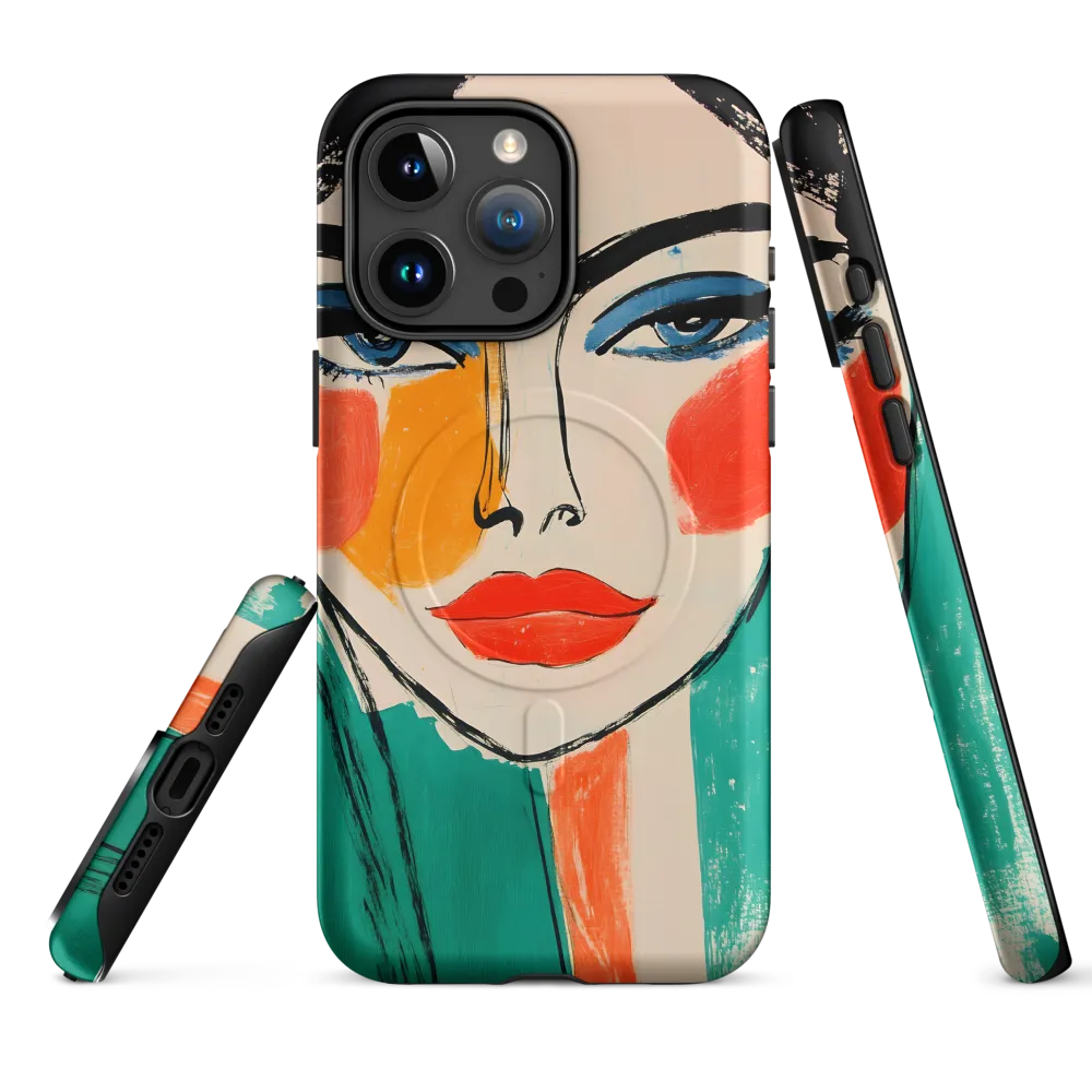 Vivid Portrait of a Modern Muse