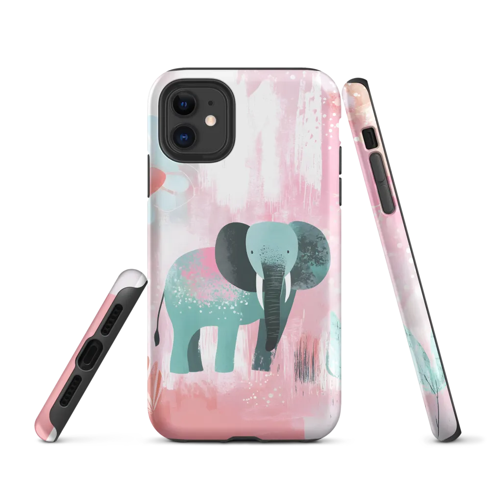 Whimsical Elegance: An Elephant's Serenade