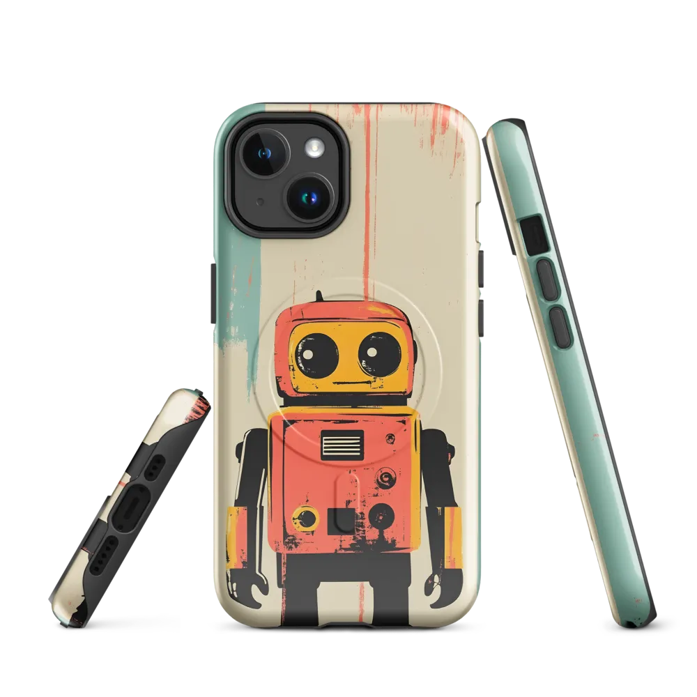 Retro Robot Charm