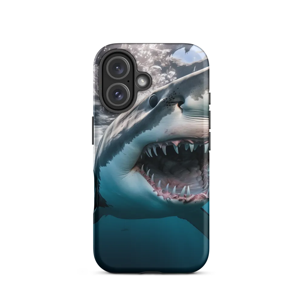 Majesty of the Ocean: The Great White Shark | Phone Case |  16 | Tough Case | Matte