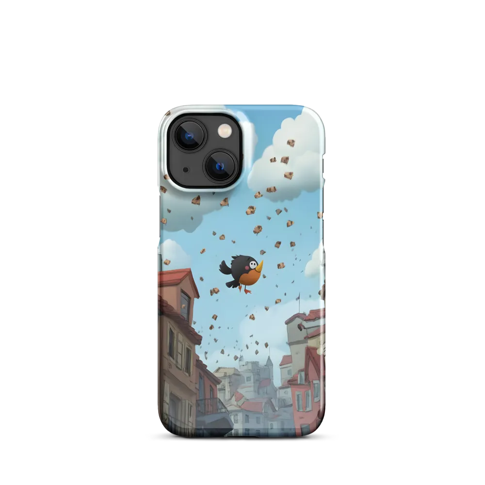A Whimsical Flight Through Bread and Sky