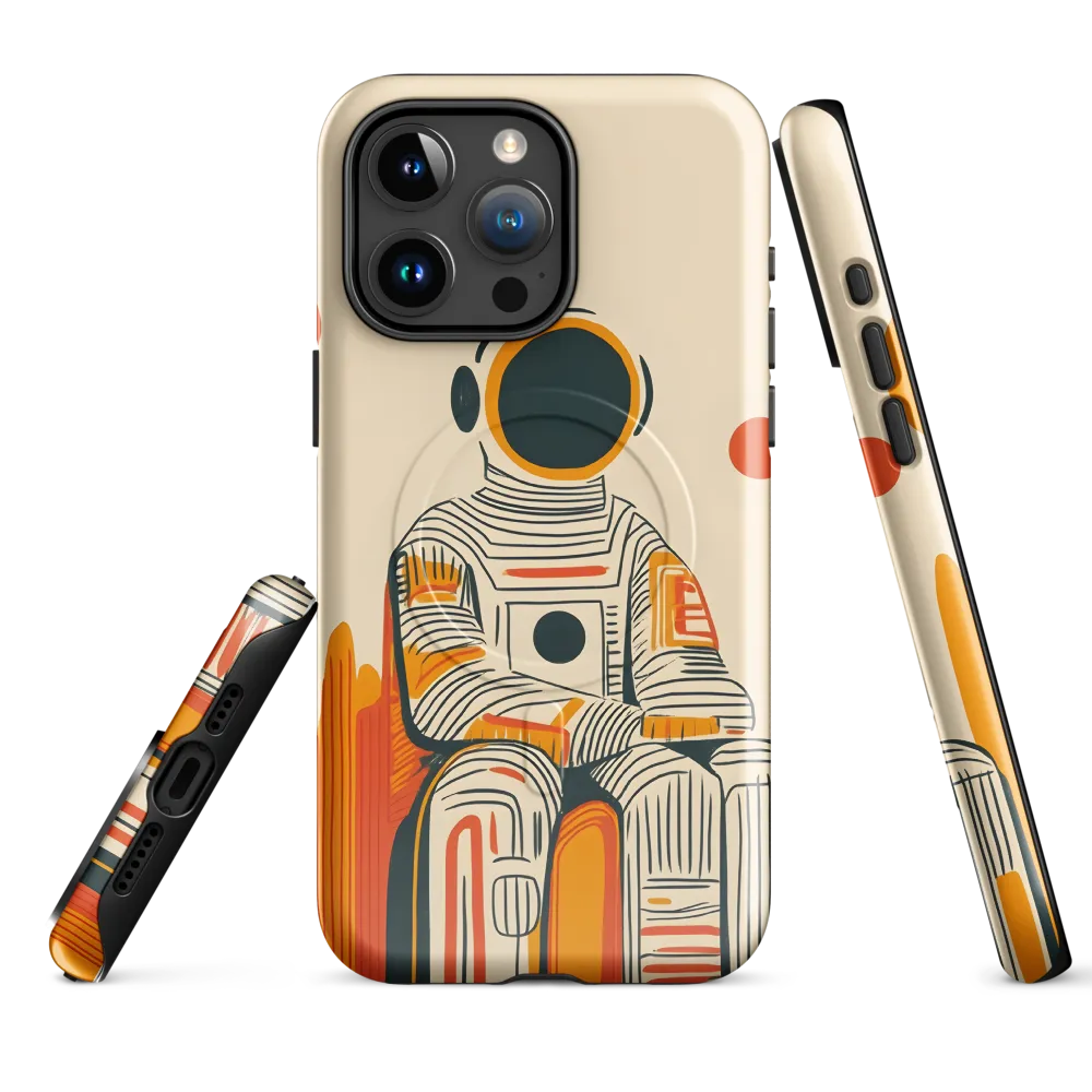 Contemplation of the Stars | Phone Case |  15 Pro Max | MagSafe® Tough Case | Glossy