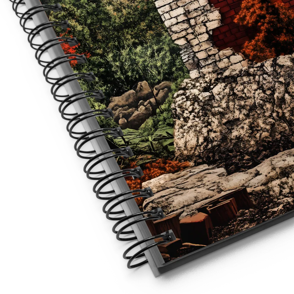 Resilience in Ruins | Spiral Notebook