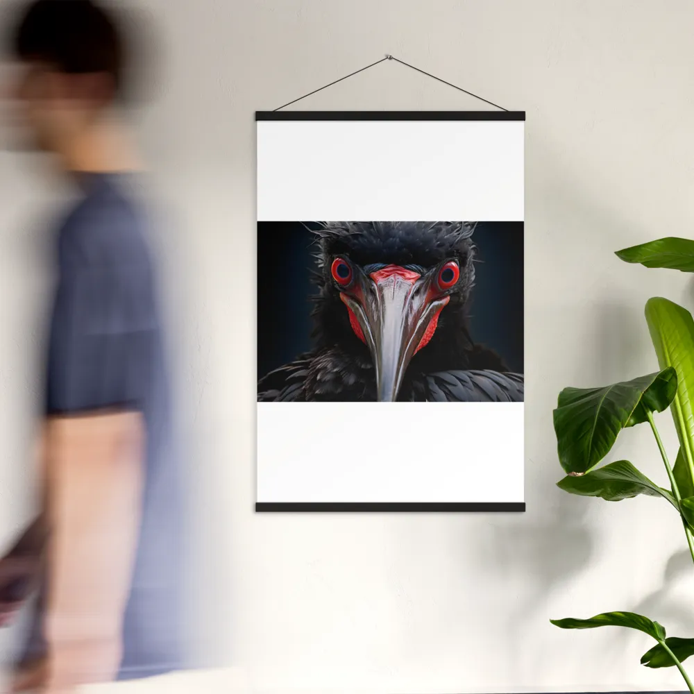 Gaze of the Abyss | Poster With Black Wood Hanger | 24″×36″