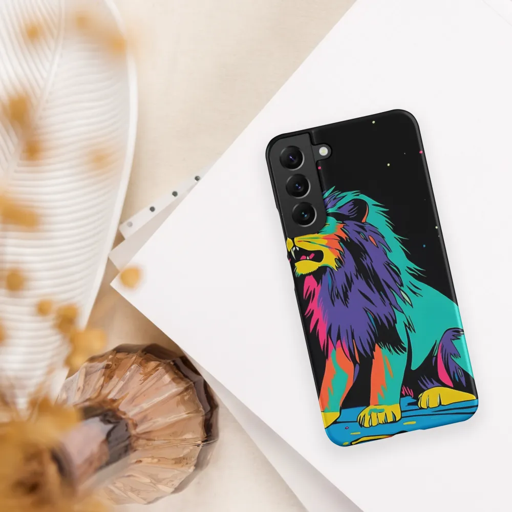 Roaring Colors: The Neon Lion