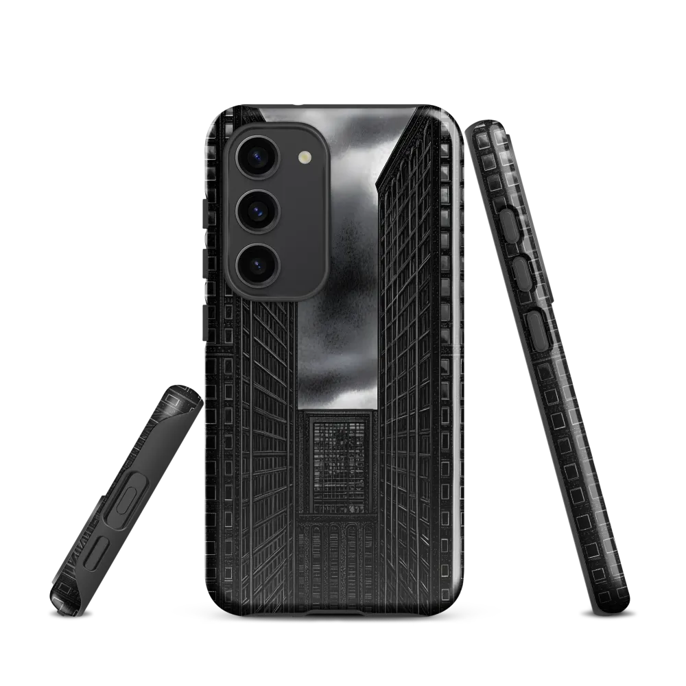 Between Towers: An Urban Reflection | Phone Case |  S23 | Tough Case | Glossy