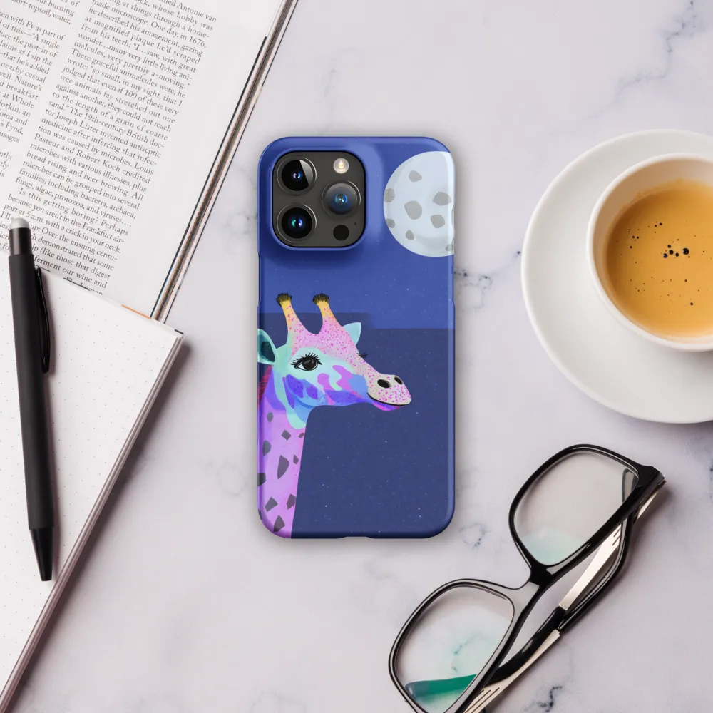 Whimsical Giraffe Under the Stars