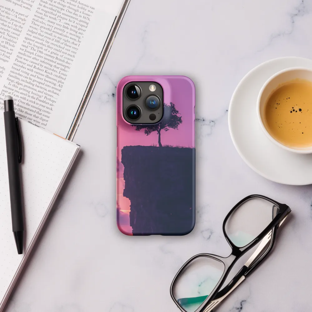 Solitude on the Edge | Phone Case |  15 Pro | Snap Case | Matte