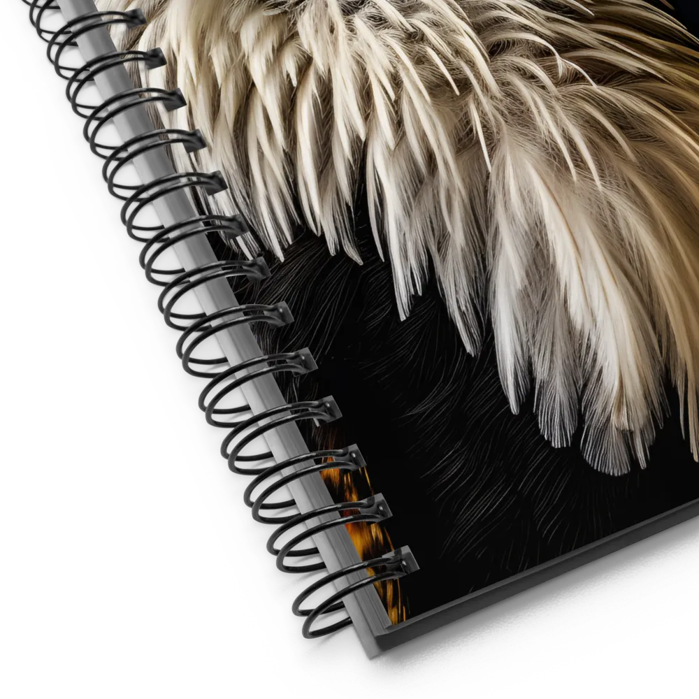 Majestic Hornbill Portrait | Spiral Notebook