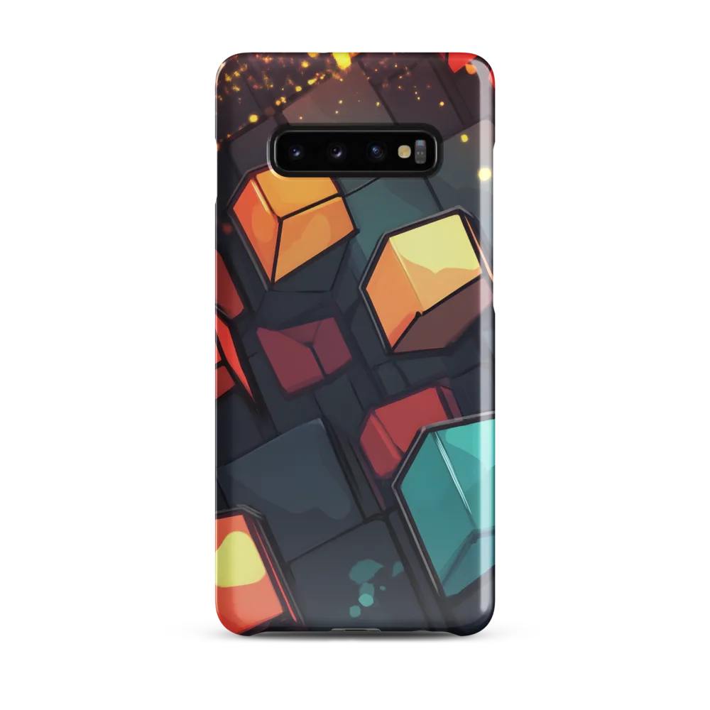 Illuminated Geometry | Phone Case |  S10 Plus | Snap Case | Glossy