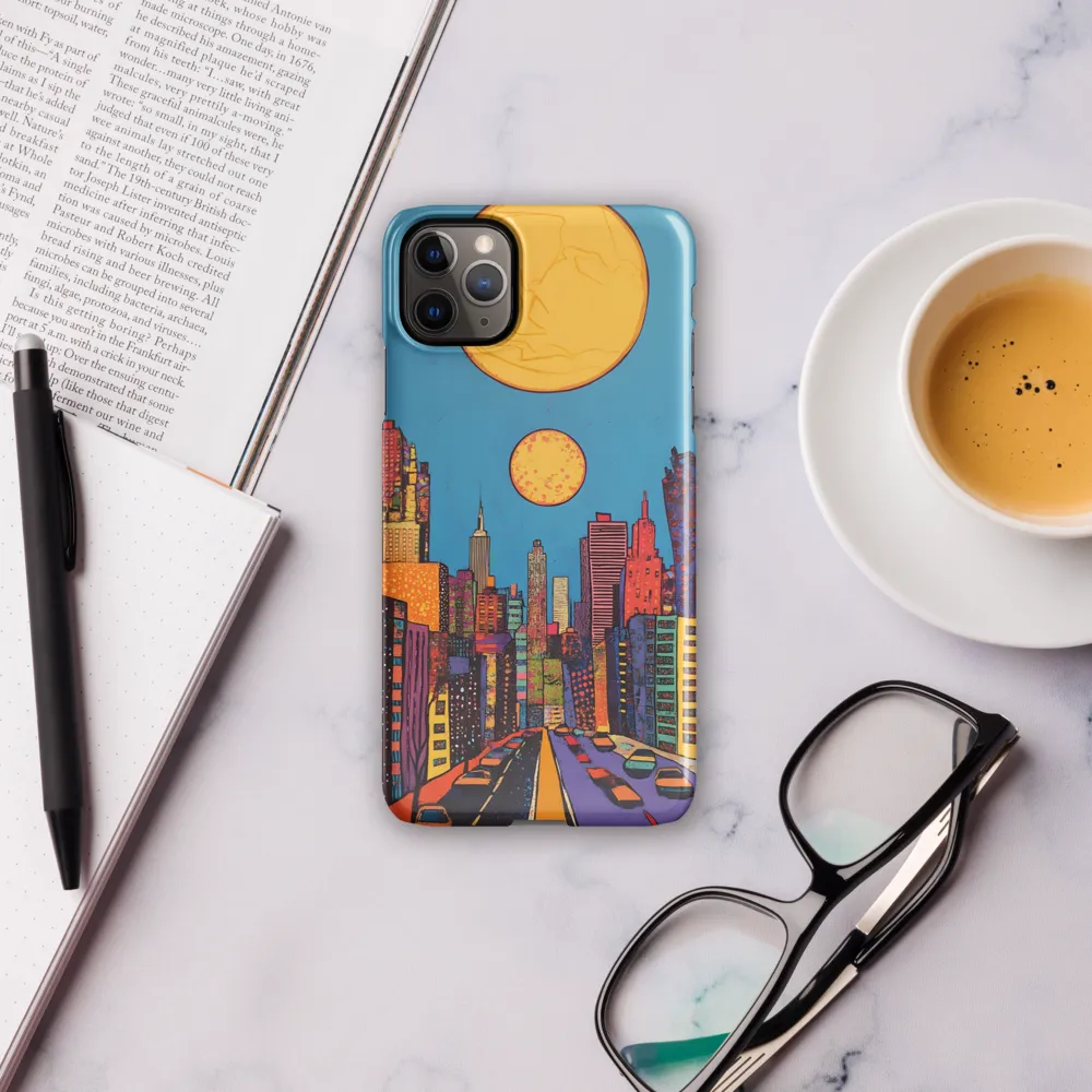 Urban Vibrance: A Pop Art Cityscape | Phone Case |  11 Pro Max | Snap Case | Glossy