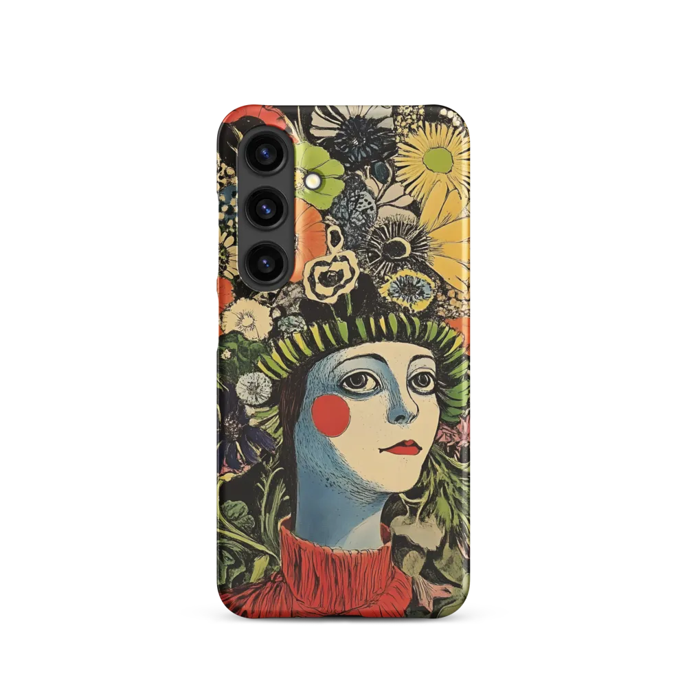 Floral Whimsy: A Portrait of Nature's Embrace