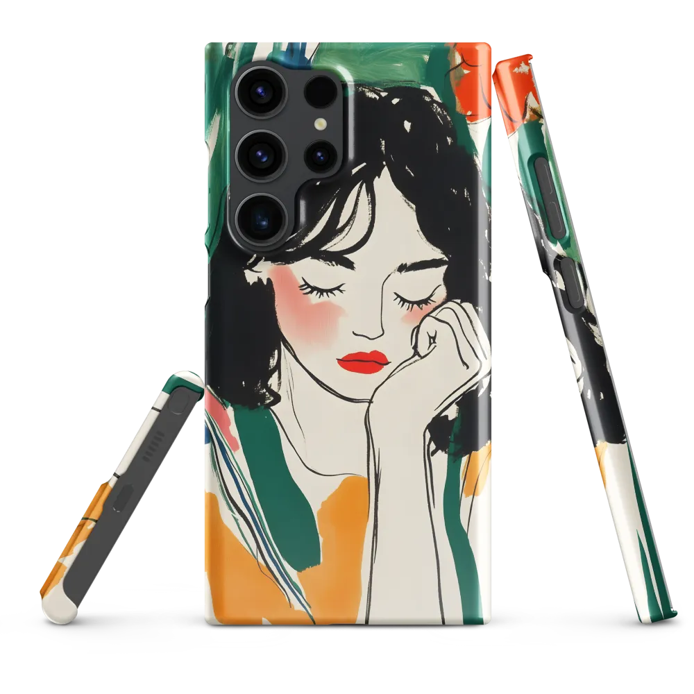 Whispers of Thought | Phone Case |  S23 Ultra | Snap Case | Glossy