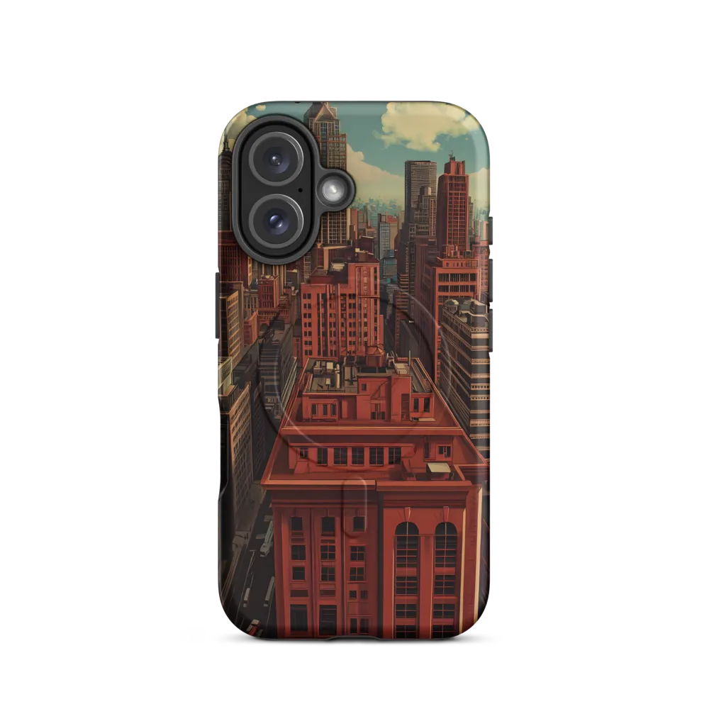 Urban Reverie: A Journey Through the City | Phone Case |  16 | MagSafe® Tough Case | Matte