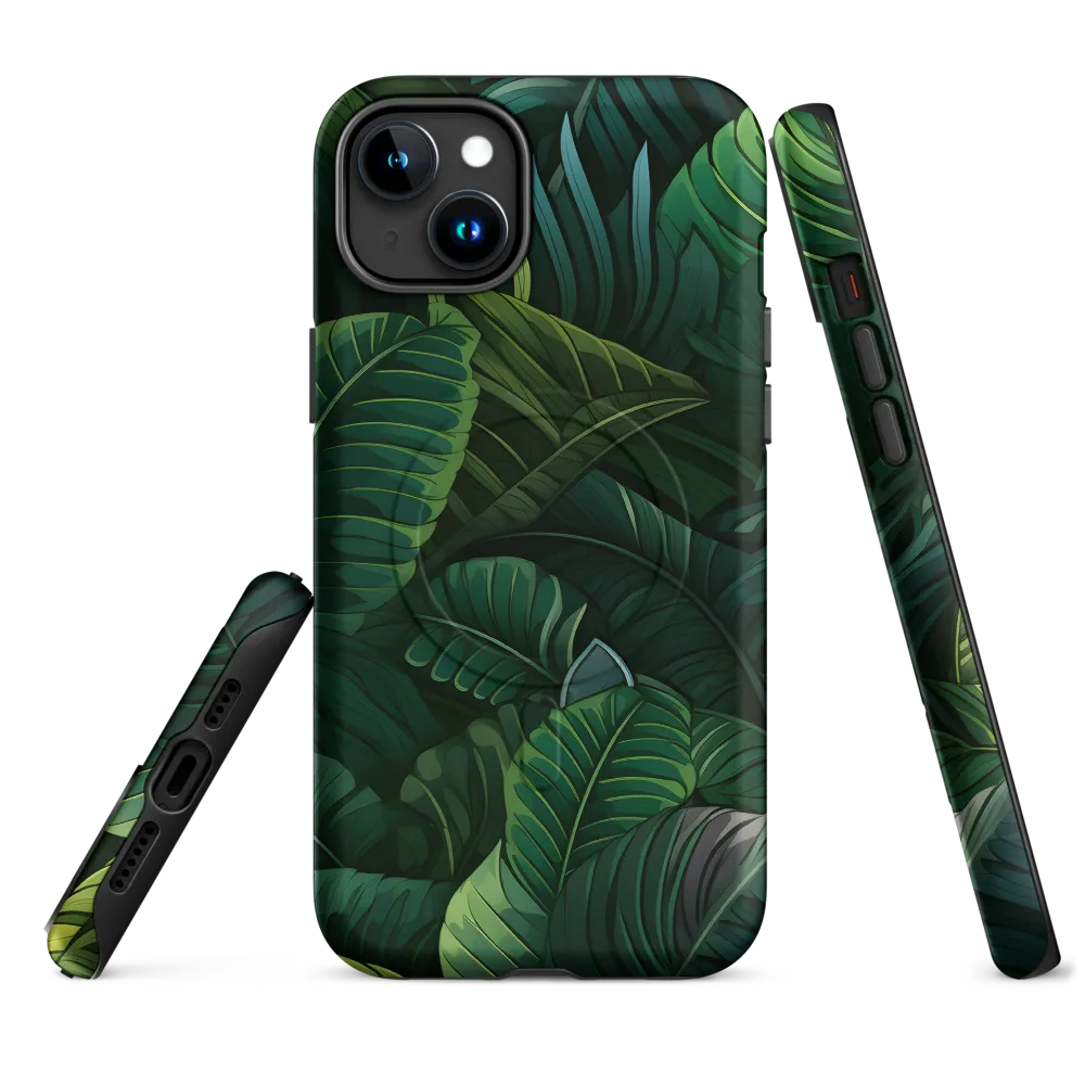 Lush Canopy: A Tropical Foliage Study