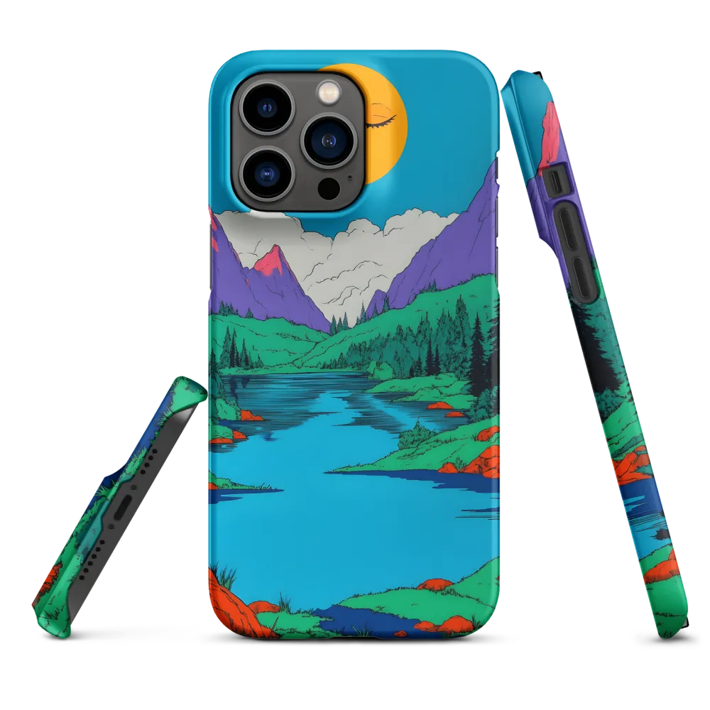 Whimsical Serenity in Vibrant Colors