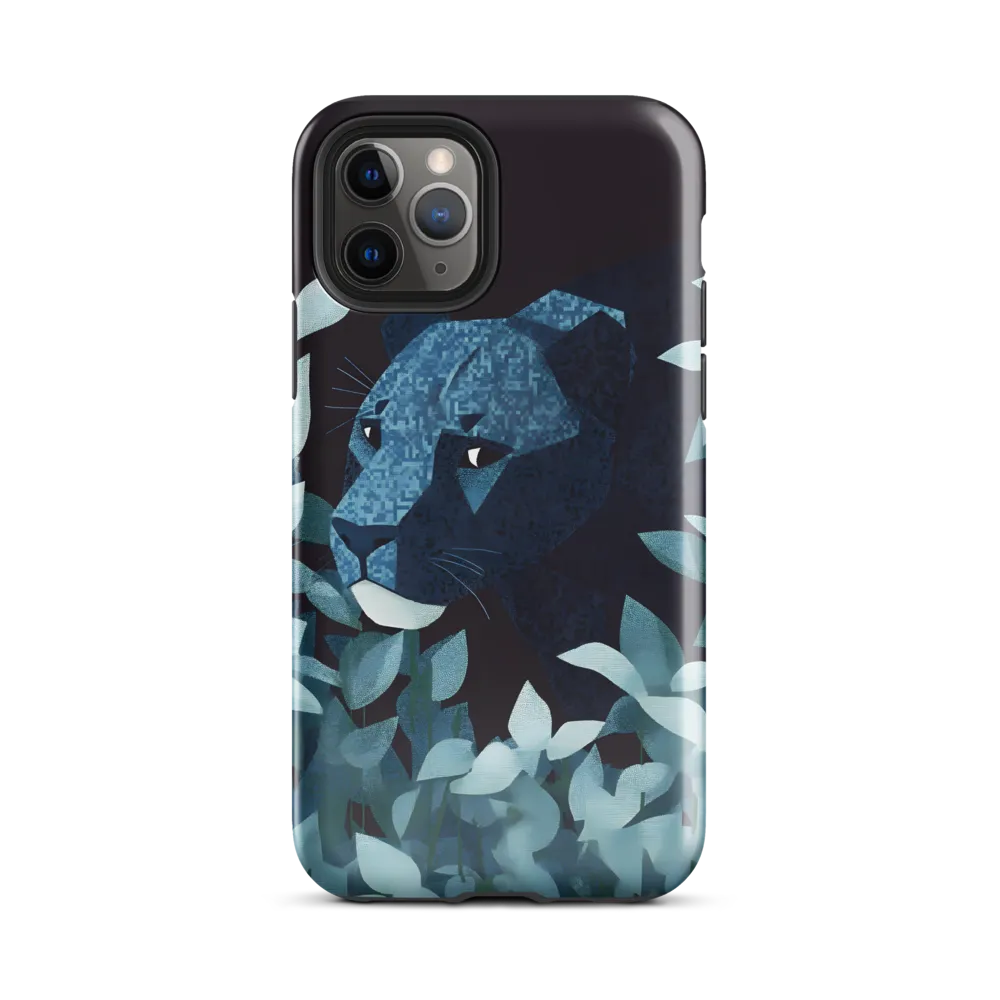 Lurking Blue: The Panther's Gaze