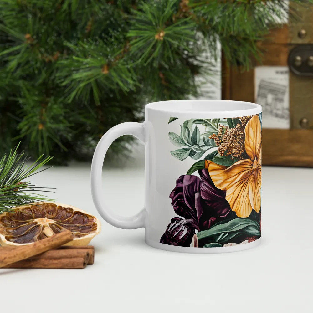 Floral Symphony | Mugs | Multiple Sizes & Colors