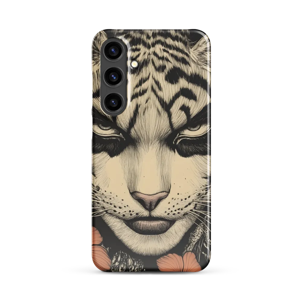 Feline Majesty: The Human-Leopard Connection | Phone Case |  S24 Plus | Snap Case | Glossy