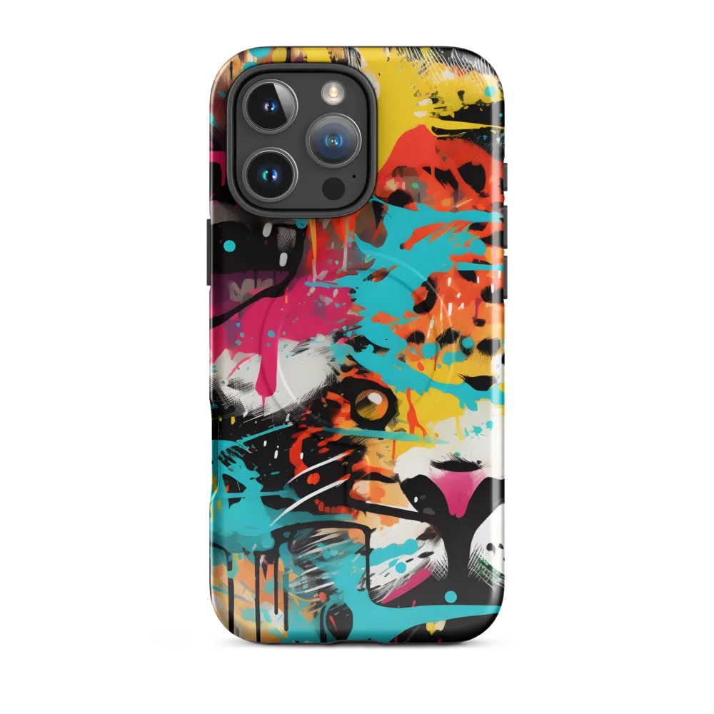 Fierce Fusion: Tiger and Lion in Graffiti