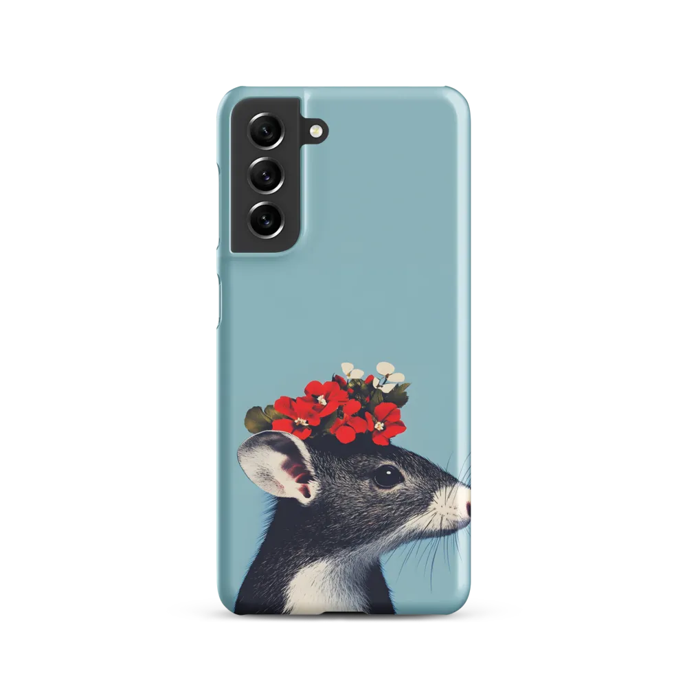 Whimsical Flora: A Mouse's Floral Crown