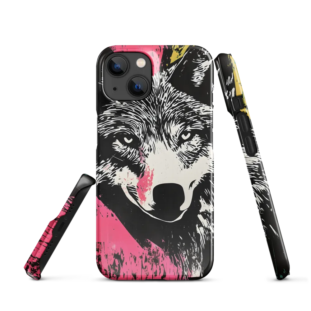 Intense Gaze of the Wolf