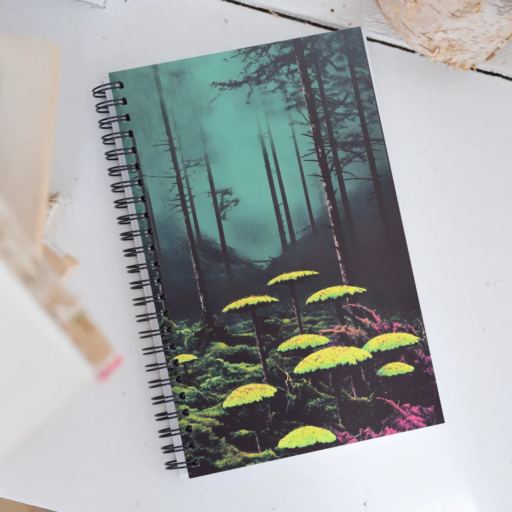 Mystical Forest Realms | Spiral Notebook