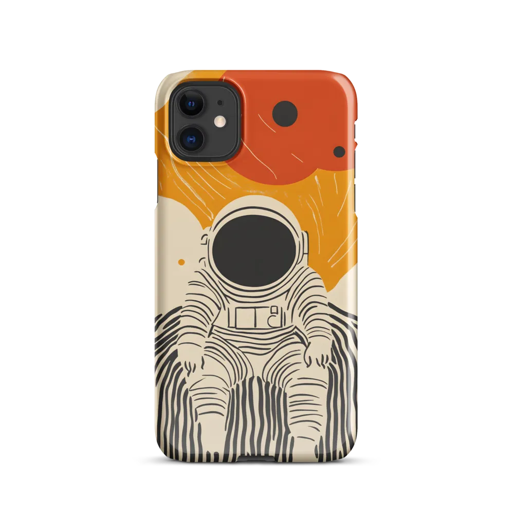 Astronaut in Cosmic Thoughts | Phone Case |  11 | Snap Case | Glossy