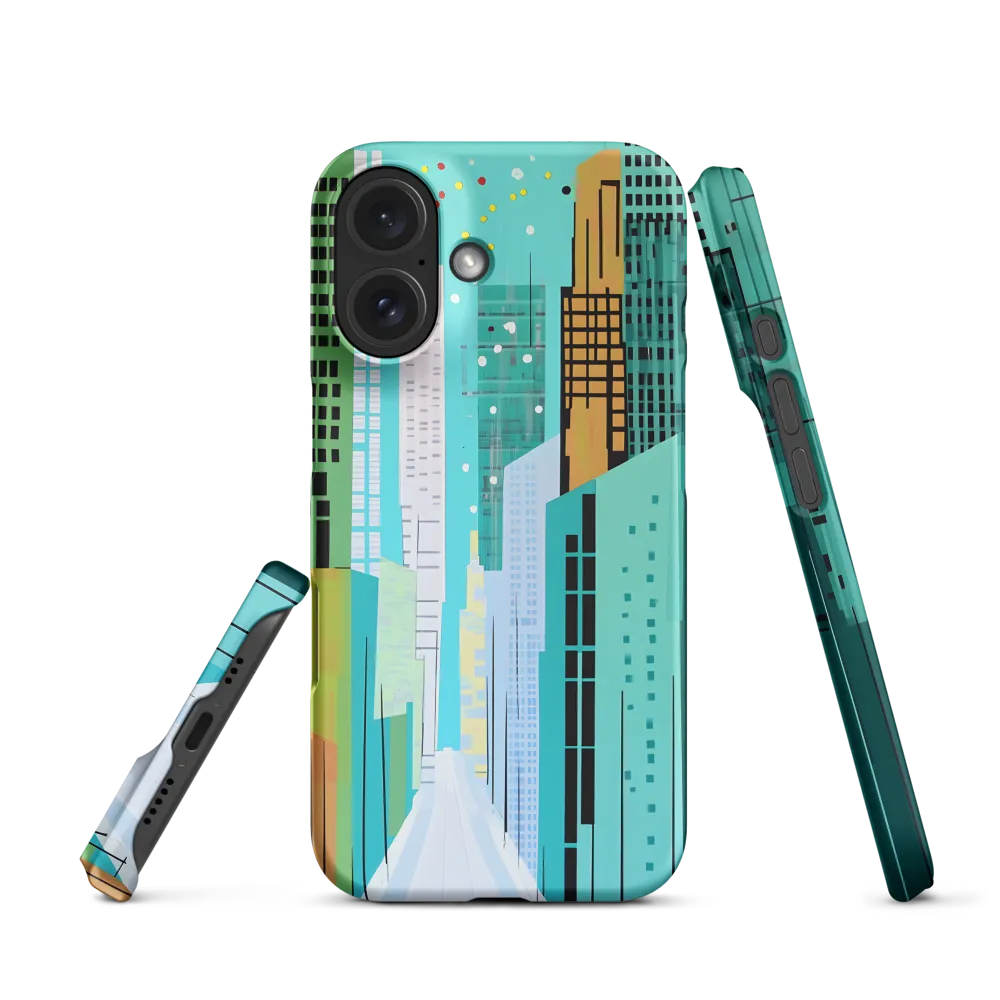 Urban Symphony in Turquoise