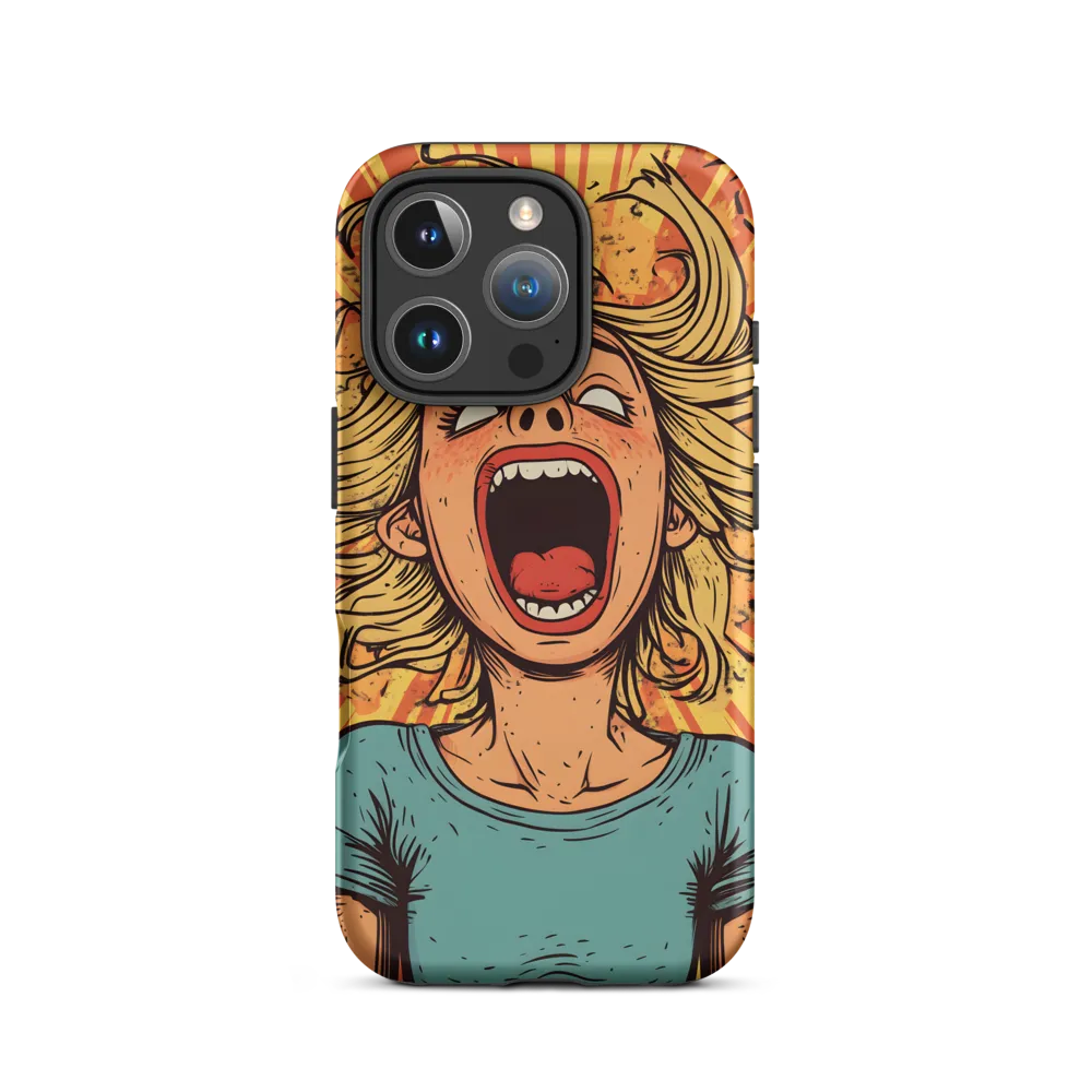 Unleashed Frustration | Phone Case |  16 Pro | Tough Case | Matte