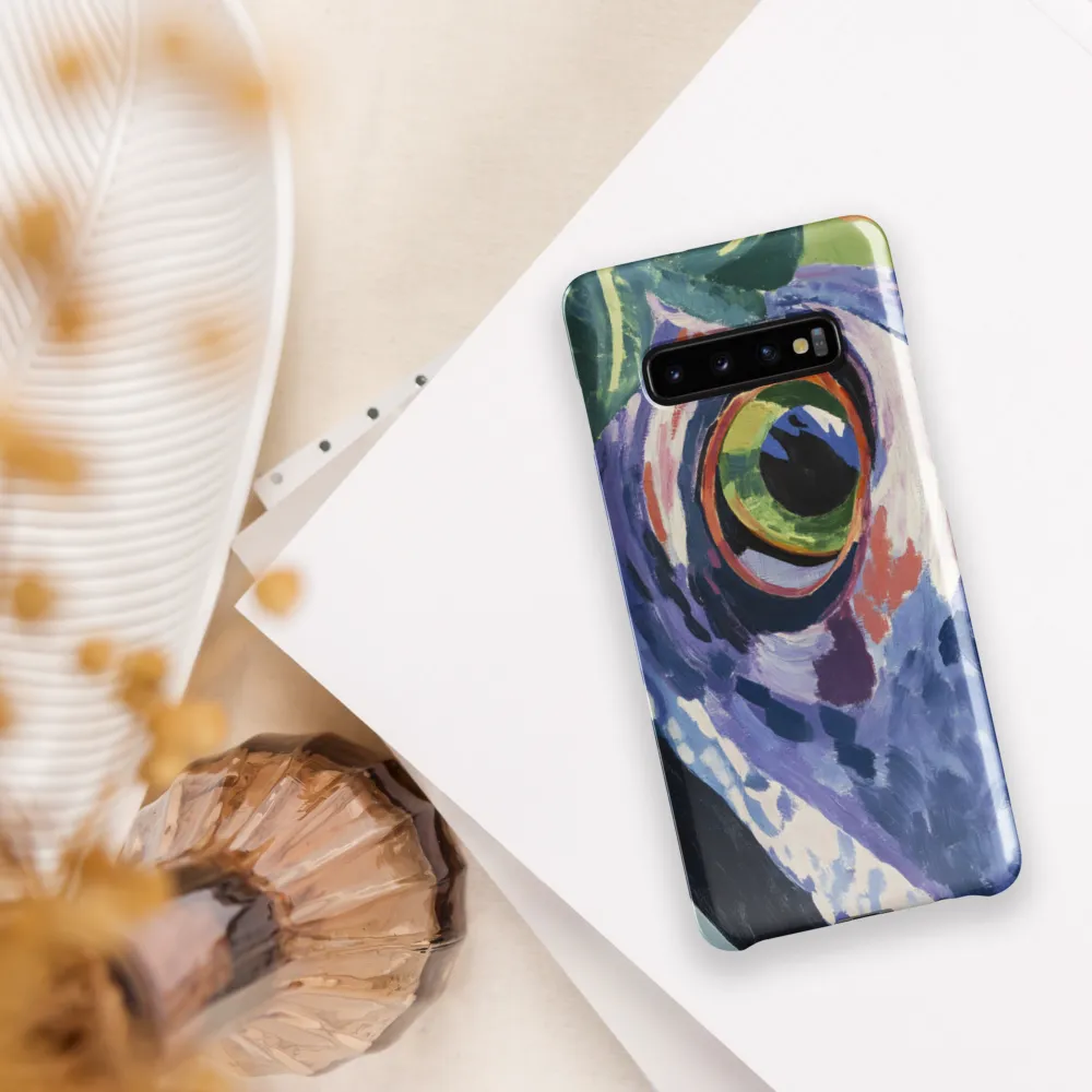 The Eyes of Nature: A Frog's Gaze | Phone Case |  S10 Plus | Snap Case | Glossy