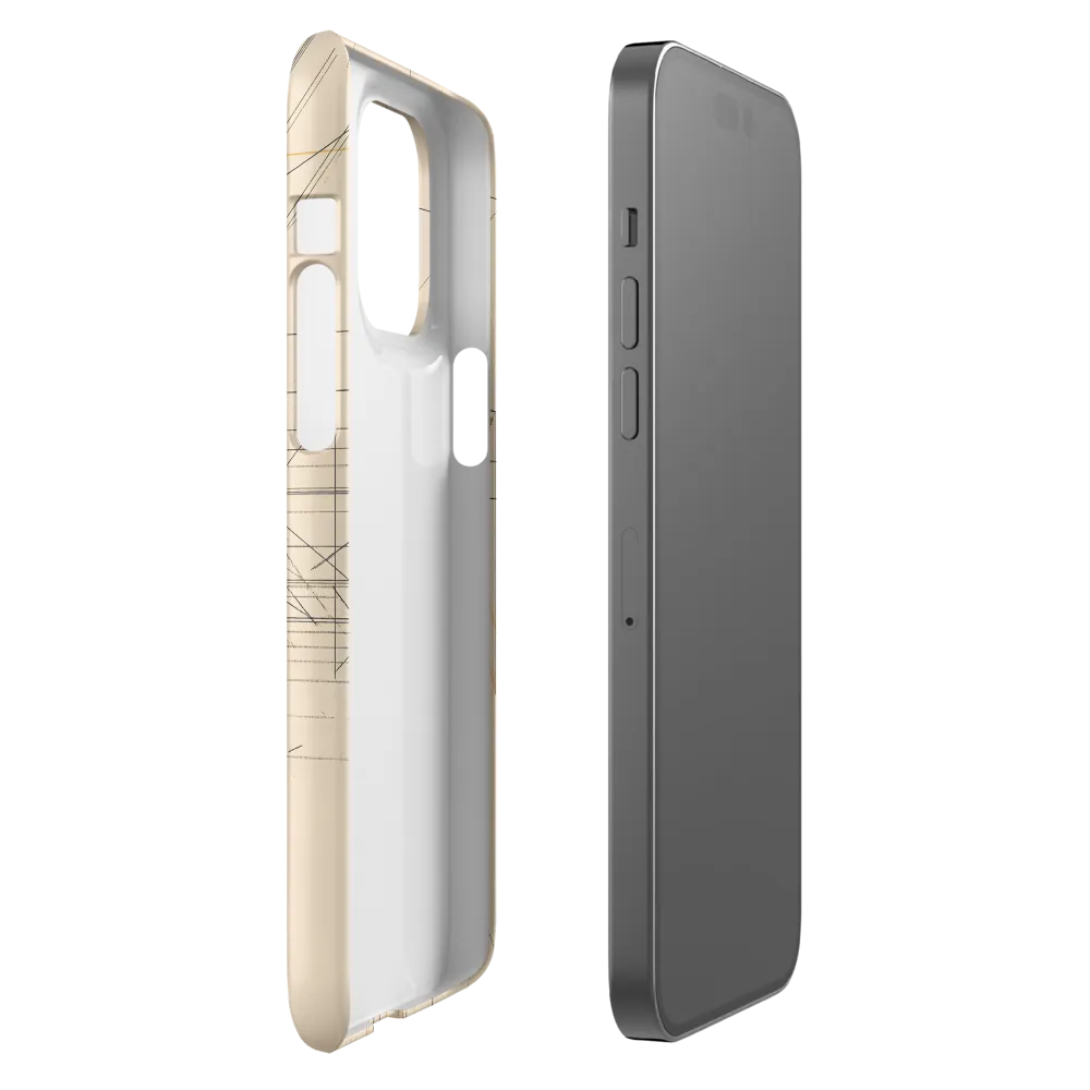 Abstract Profile: A Minimalist Exploration | Phone Case |  14 Pro Max | Snap Case | Matte