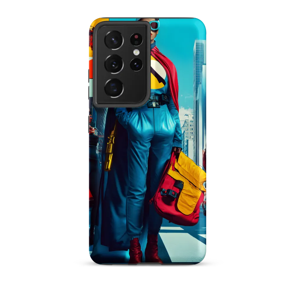 Urban Power: A Superhero's Stance