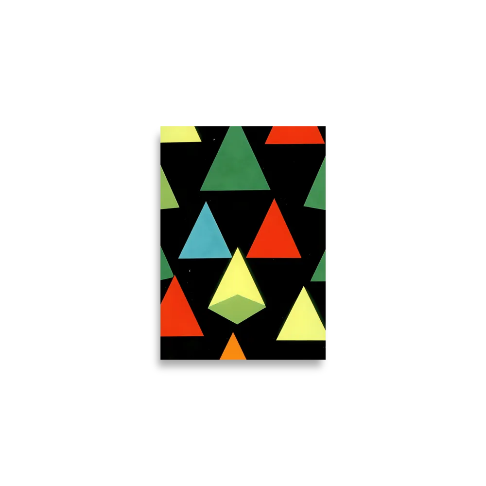 Geometric Harmony in Color | Poster | A2 (16.5″×23.3″)