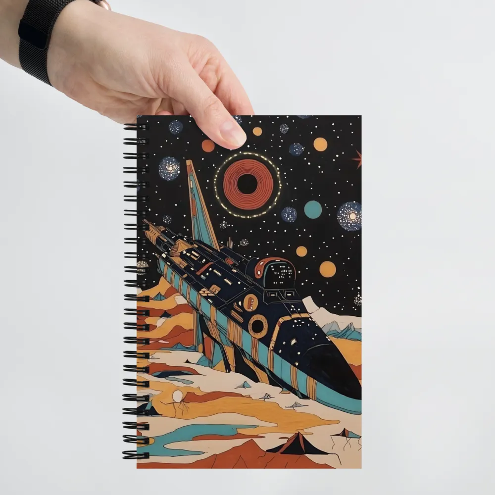 Voyage Beyond the Stars | Spiral Notebook