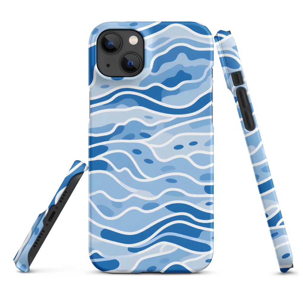 Fluid Harmony | Phone Case |  14 Plus | Snap Case | Matte