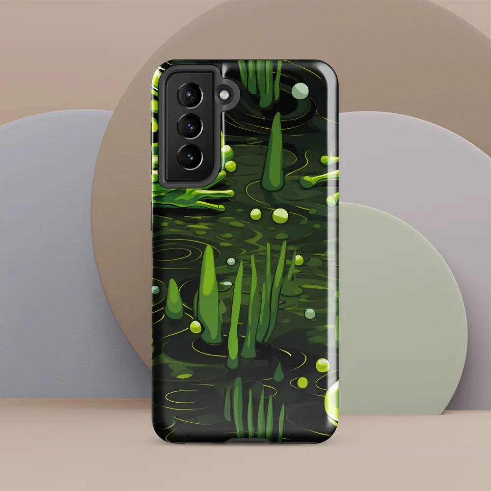 Green Harmony: Life Beneath the Surface