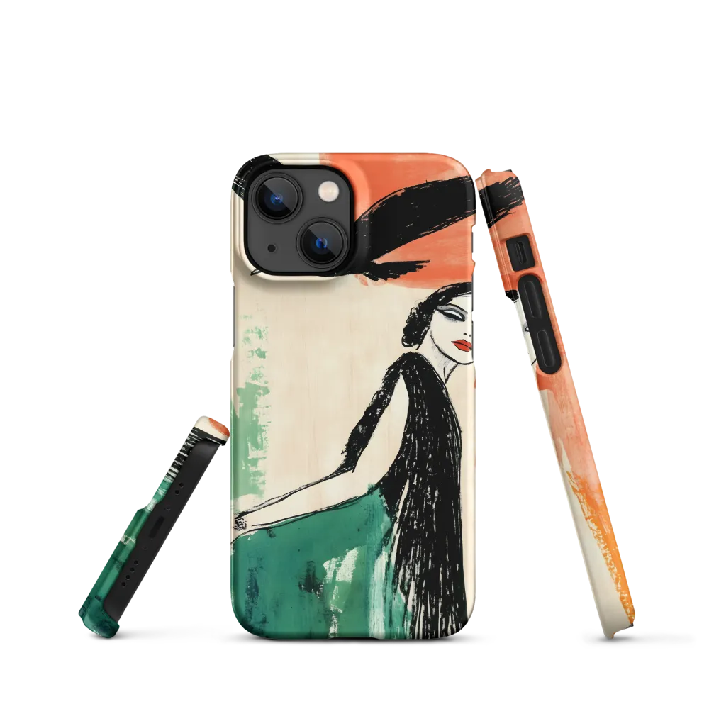 Elegance in Flight | Phone Case |  13 Mini | Snap Case | Matte