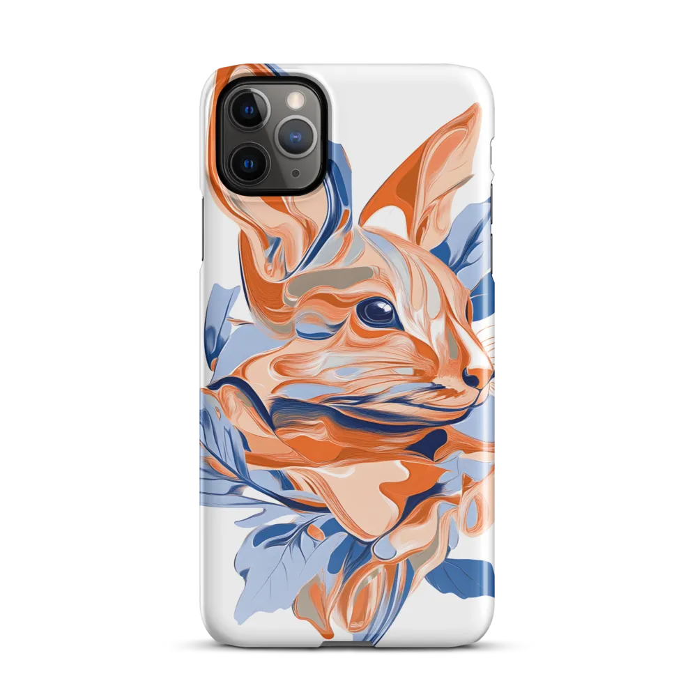 Whiskered Wonders: An Abstract Feline Portrait | Phone Case |  11 Pro Max | Snap Case | Glossy