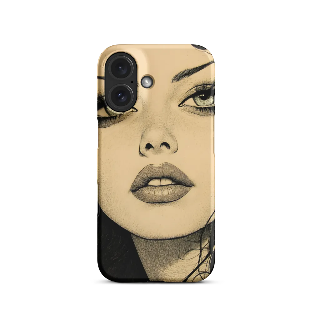 Enigmatic Gaze | Phone Case |  16 | Snap Case | Matte